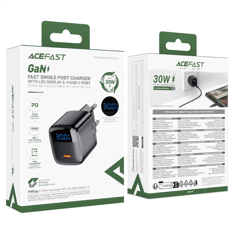 Fast Charge Wall Charger A113 PD20W GaN (1xUSB-C) EU