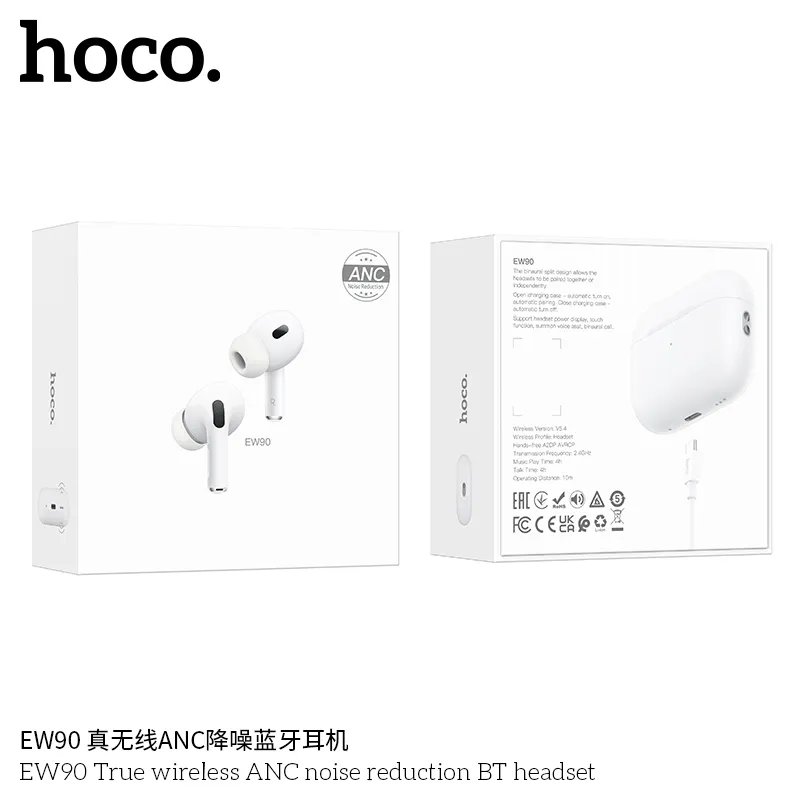 Hoco EW90 Wireless ANC Noise Cancelling BT Headphones