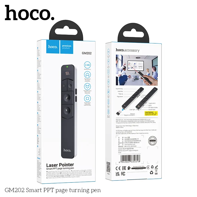 Hoco GM202 Smart PPT Page Turning Pen