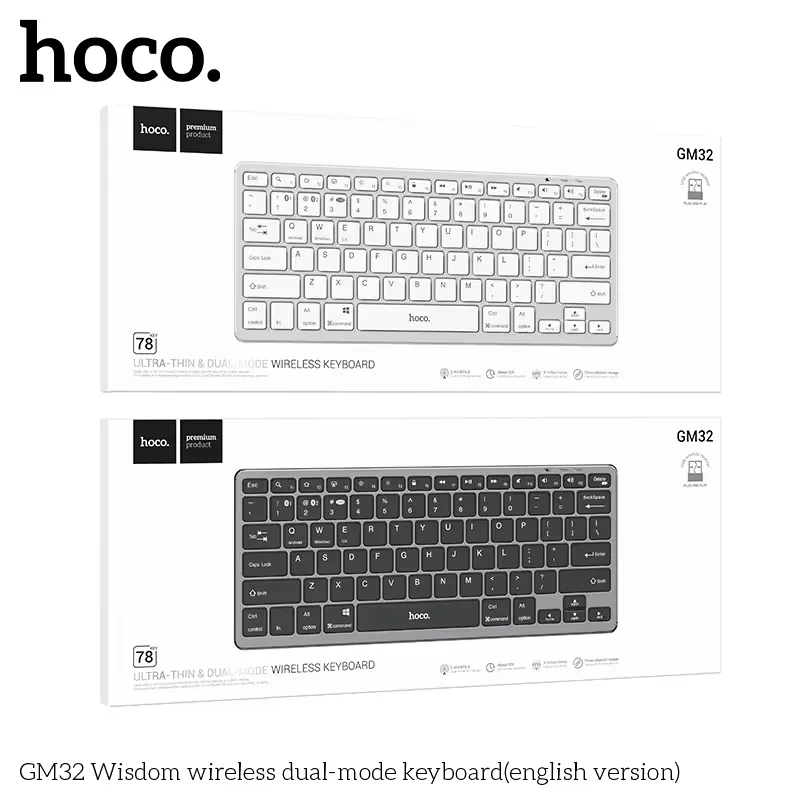 Hoco GM32 Wireless Dual Mode Keyboard