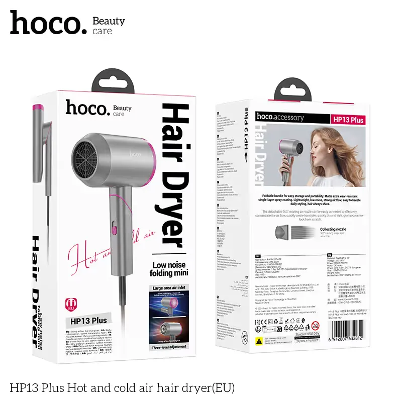 Hoco HP13 Plus Hair Dryer (EU)