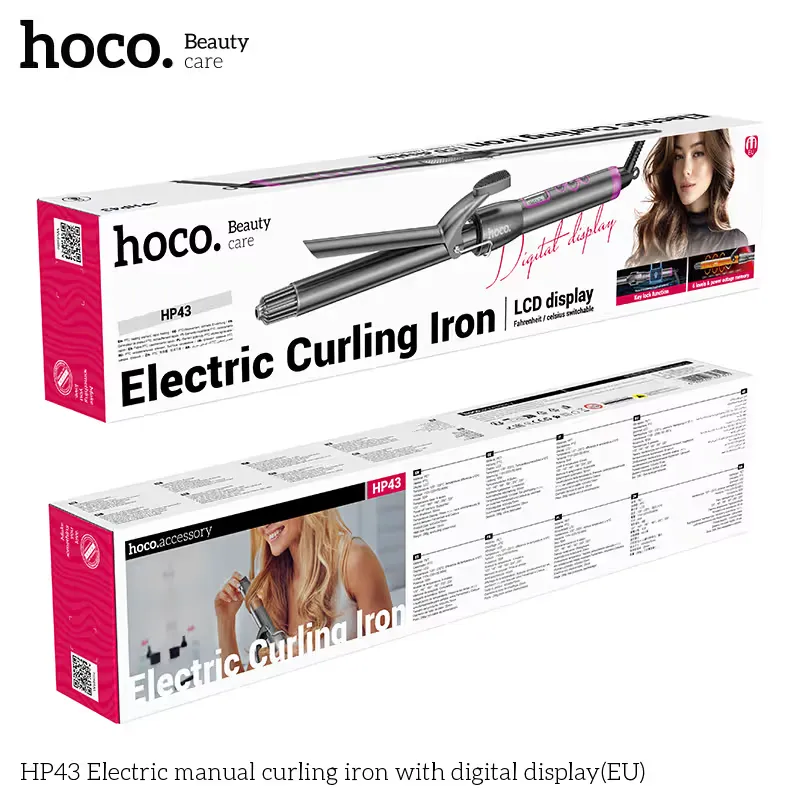 Hoco HP43 Electric Hair Curler with Digital Display