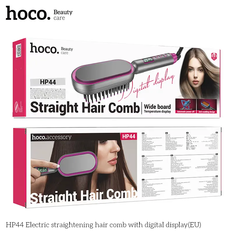Hoco HP44 Electric Hair Brush with Digital Display (EU)