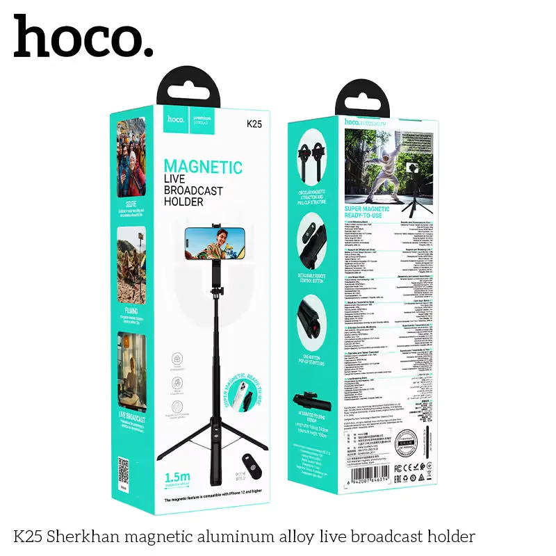 Hoco K25 Sherkhan Magnetic Live Broadcast Stand