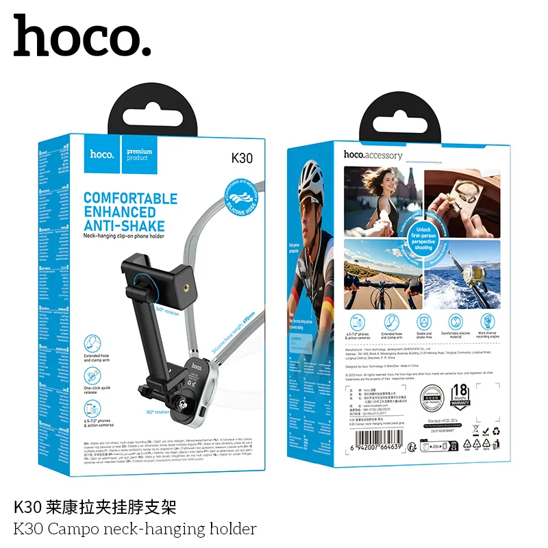 Hoco K30 Campo Neckband Phone Holder