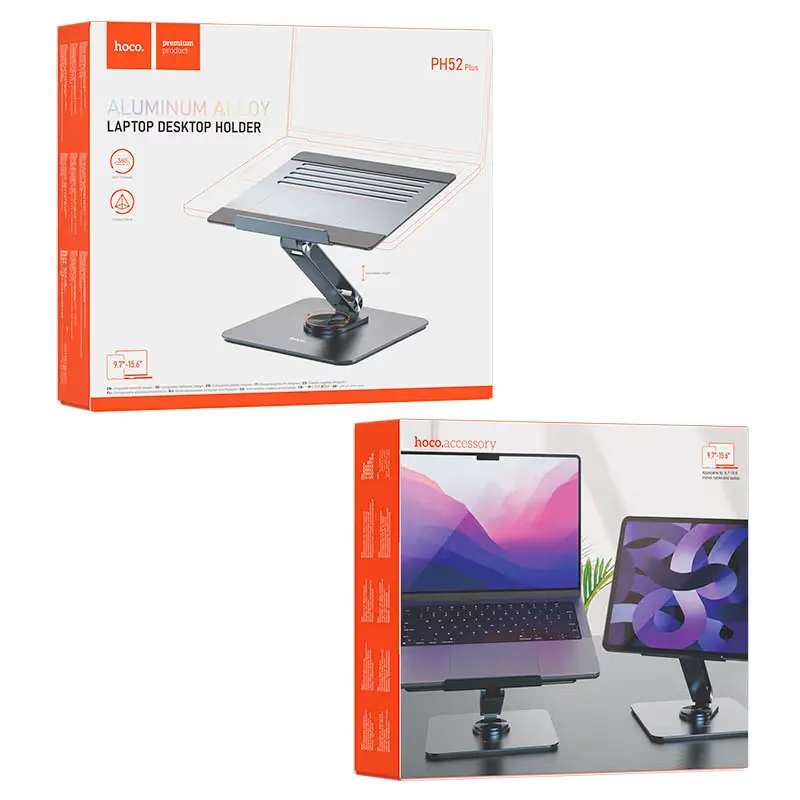 Hoco PH52 Plus Tabletop Holder Rotating Desktop Stand