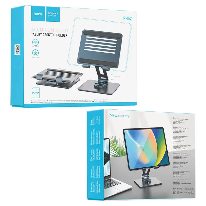 Hoco PH52 Tabletop Holder Rotating Desktop Stand