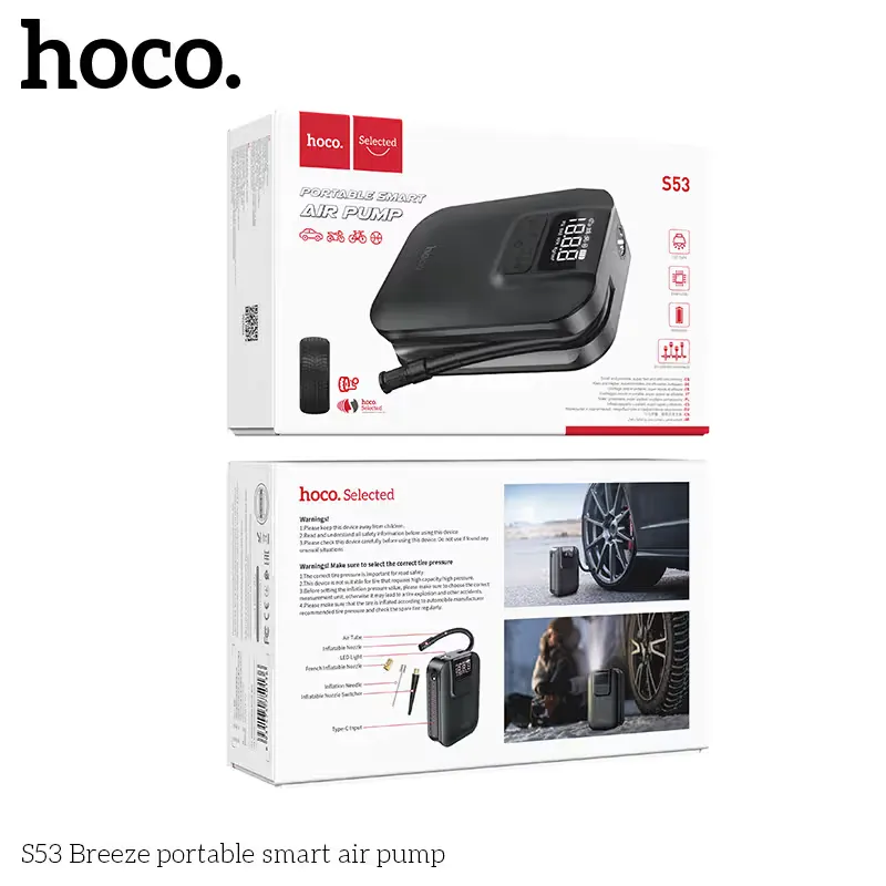 Hoco S53 Smart Handheld Air Pump