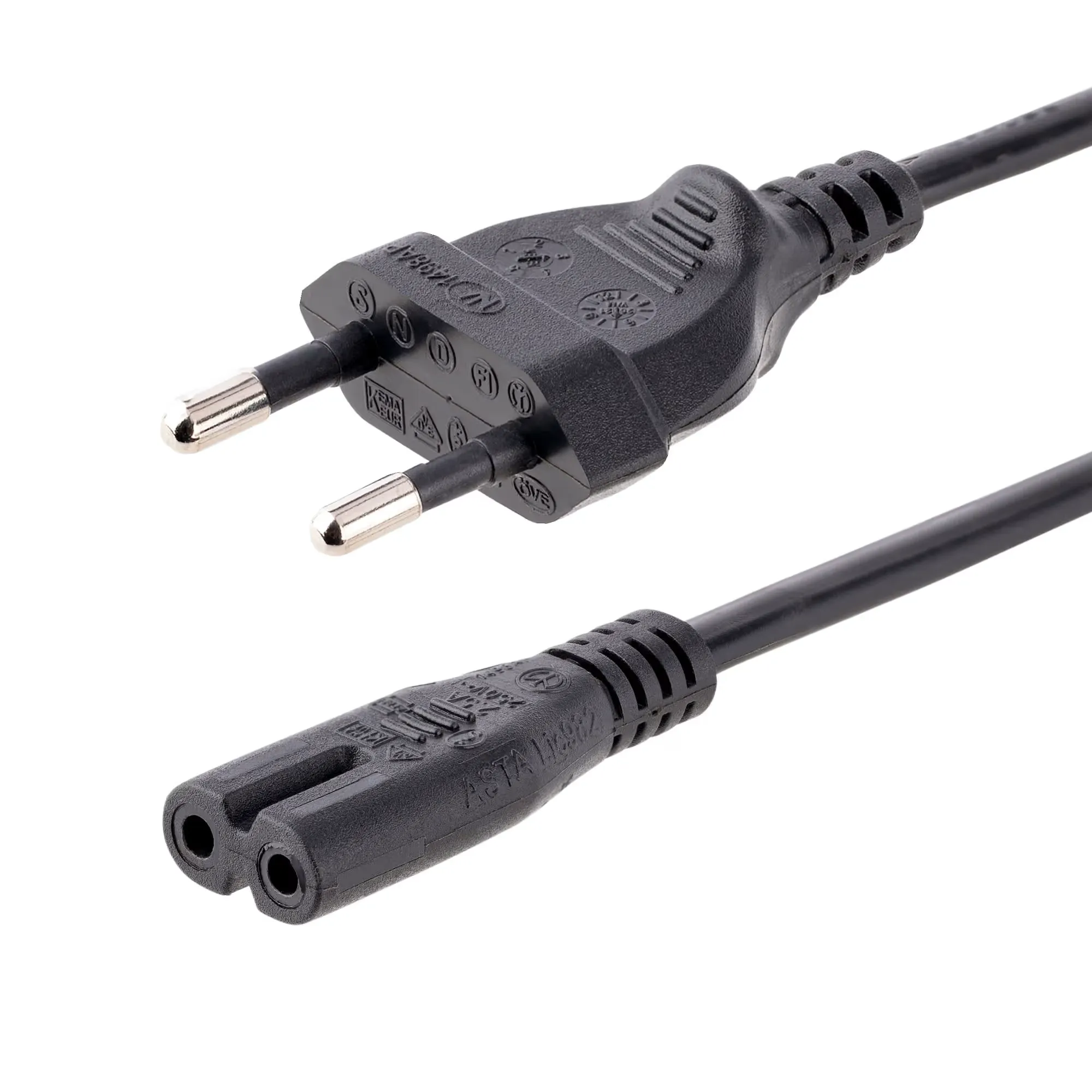Standard 2-Slot "Figure-8" AC Power Cord (IEC C7)