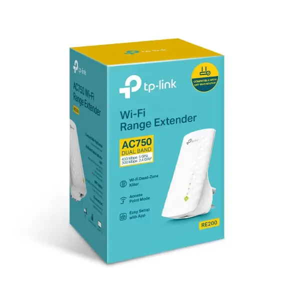 TP-Link AC750 Mesh Wi-Fi Range Extender