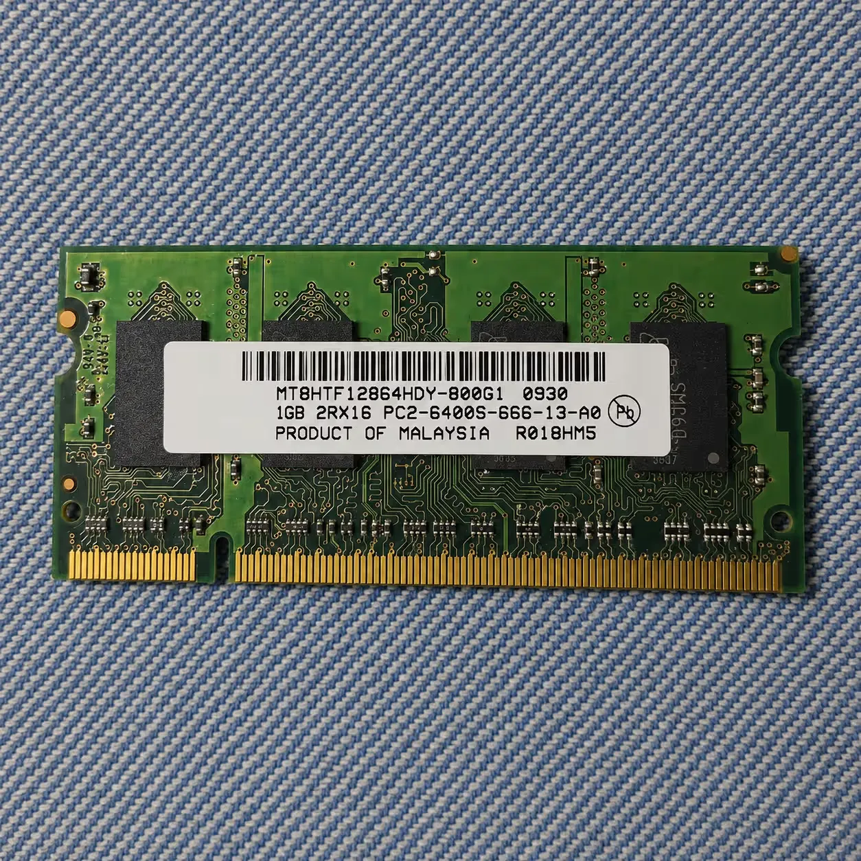 Micron 1GB DDR2-800 Laptop RAM (SO-DIMM)