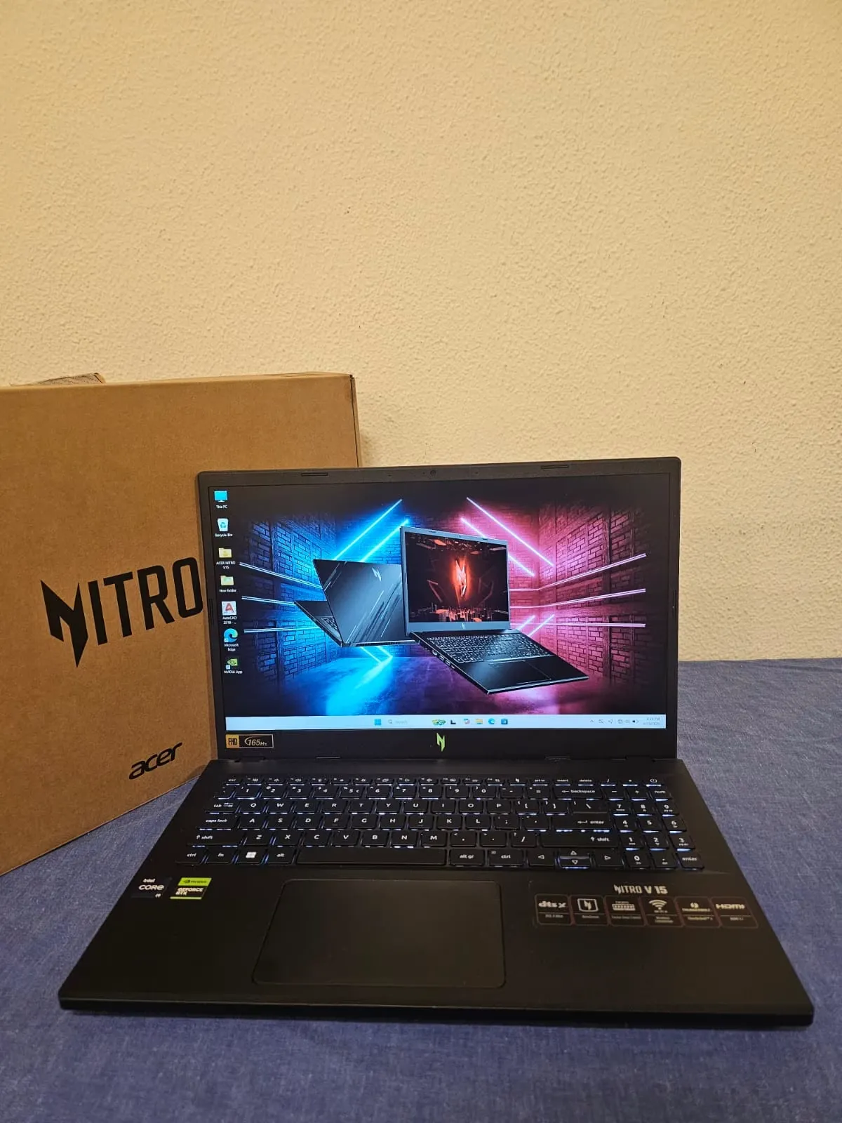 Acer Nitro V15 Gaming Laptop (With Box)